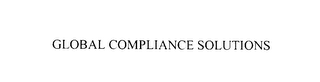 GLOBAL COMPLIANCE SOLUTIONS