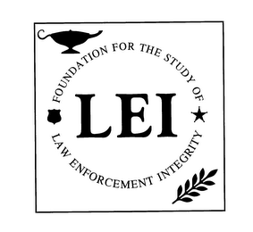 FOUNDATION FOR THE STUDY OF LAW ENFORCEMENT INTEGRITY