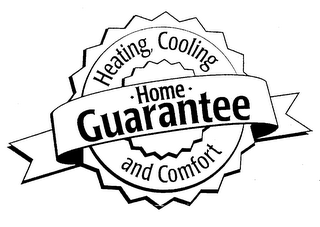 HEATING, COOLING AND COMFORT HOME GUARANTEE