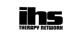 IHS THERAPY NETWORK