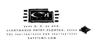 EAT FILMS 2830 N. E. 20 AVE. LIGHTHOUSEPOINT, FLORIDA, 33064 TEL 954-782-4004 FAX 954-782-4004 FAX 954-782-9339 EATFILIII S. CO III