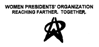 WOMEN PRESIDENTS' ORGANIZATION REACHING FARTHER. TOGETHER.