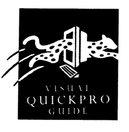 VISUAL QUICKPRO GUIDE