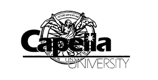 CAPELLA UNIVERSITY PETERE SAPIENTIAM