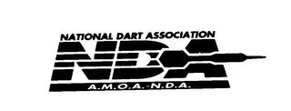 NATIONAL DART ASSOCIATION NDA A.M.O.A. N.D.A.