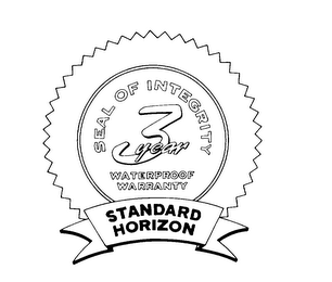 STANDARD HORIZON SEAL OF INTEGRITY