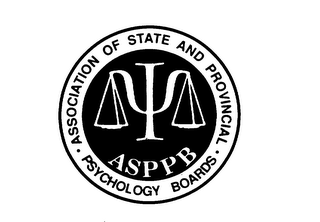 ASSOCIATION OF STATE AND PROVINCIAL PSCHOLOGY BOARDS ASPPB