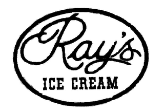 RAY'S ICE CREAM