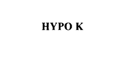 HYPO K