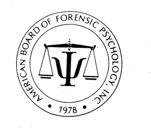 AMERICAN BOARD OF FORENSIC PSYCHOLOGY, INC, 1978