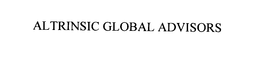 ALTRINSIC GLOBAL ADVISORS