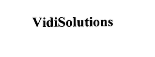 VIDISOLUTIONS