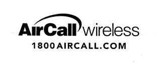 AIRCALL WIRELESS 1 800 AIRCALL.COM