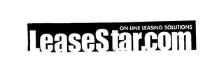 LEASESTAR.COM ON-LINE LEASING SOLUTIONS