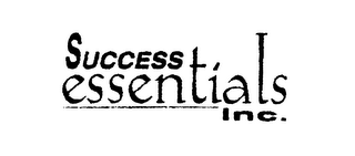 SUCCESS ESSENTIALS INC.