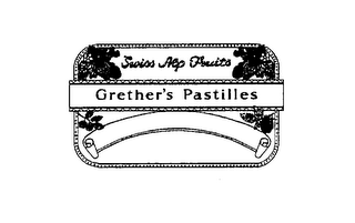 GRETHER'S PASTILLES SWISS ALP FRUITS