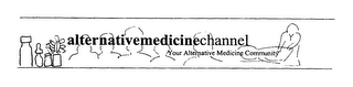 ALTERNATIVEMEDICINECHANNEL YOUR ALTERNATIVE MEDICINE COMMUNITY