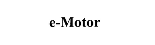 E-MOTOR