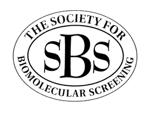 THE SOCIETY FOR BIOMOLECULAR SCREENING SBS