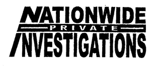 NATIONWIDE PRIVATE INVESTIGATIONS