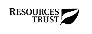 RESOURCES TRUST