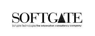 SOFTGATE SOFTGATE TECHNOLOGIES THE INFORMATION CONSULTANCY COMPANY