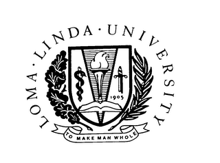 LOMA LINDA UNIVERSITY 1905 TO MAKE MAN WHOLE