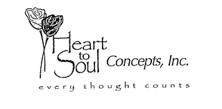 HEART TO SOUL CONCEPTS, INC. EVERY THOUGHT COUNTS