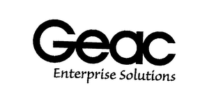 GEAC ENTERPRISE SOLUTIONS