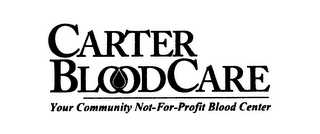 CARTER BLOODCARE YOUR COMMUNITY NOT-FOR-PROFIT BLOOD CENTER