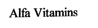 ALFA VITAMINS