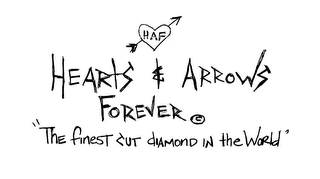 HEARTS AND ARROWS FOREVER "THE FINEST CUT DIAMOND IN THE WORLD"