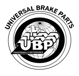 UNIVERSAL BRAKE PARTS UBP TRADITIONALLY DEPENDABLE