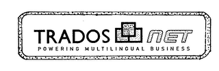 TRADOS NET POWERING MULTILINGUAL BUSINESS