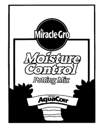 MIRACLE-GRO MOISTURE CONTROL POTTING MIX CONTAINS AQUACOIR