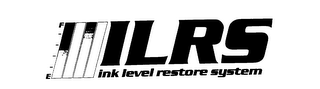 ILRS INK LEVEL RESTORE SYSTEM