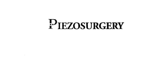 PIEZOSURGERY