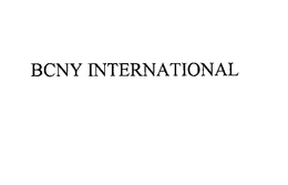 BCNY INTERNATIONAL, INC.