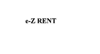 E-Z RENT