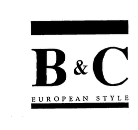 B&C EUROPEAN STYLE