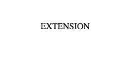 EXTENSION