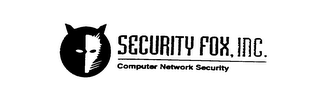 SECURITY FOX, INC. COMPUTER NETWORK SECURITY