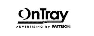 ONTRAY ADVERTISING BY PATTISON