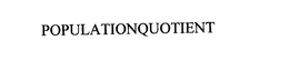 POPULATIONQUOTIENT
