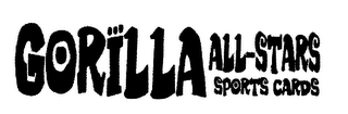 GORILLA ALL-STARS SPORTS CARDS
