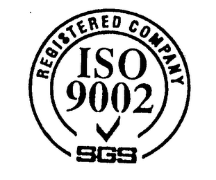 SGS REGISTERED COMPANY ISO 9002