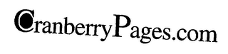 "CRANBERRYPAGES.COM"