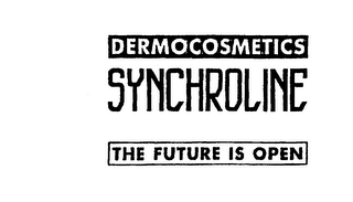 DERMOCOSMETICS SYNCHROLINE THE FUTURE IS OPEN