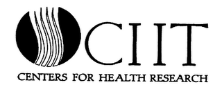 CIIT CENTERS FOR HEALTH RESEARCH