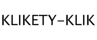 KLIKETY-KLIK